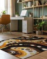 Desert Tranquility Rug – Australian Desert Design, Soft & Durable | Nature - Inspired Rug by districtoasis