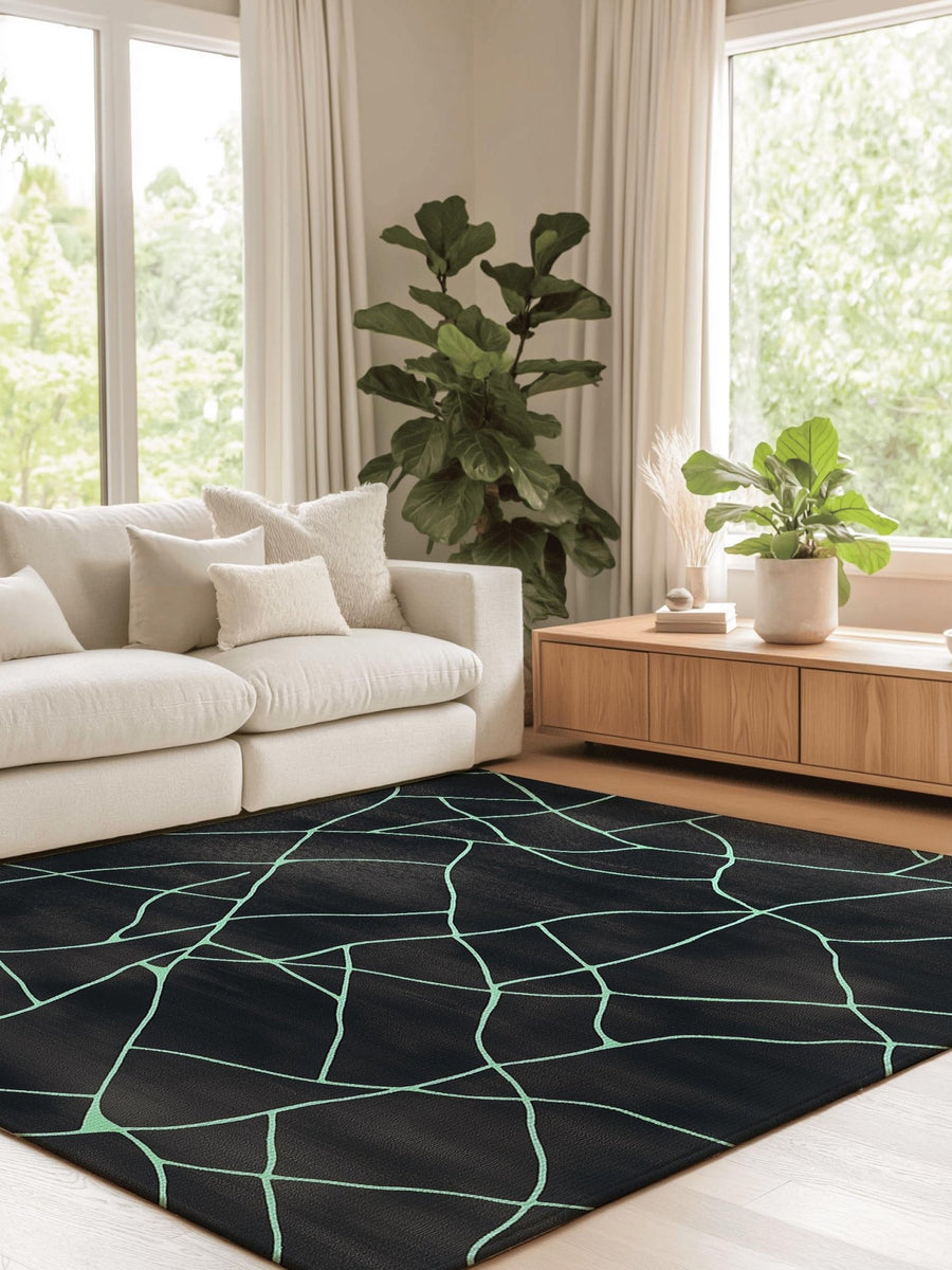 Earthbound Balance Rug – Minimalist Earth Tones, Soft & Durable | Nature - Inspired Rug by districtoasis