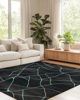 Earthbound Balance Rug – Minimalist Earth Tones, Soft & Durable | Nature - Inspired Rug by districtoasis