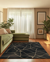 Earthbound Balance Rug – Minimalist Earth Tones, Soft & Durable | Nature - Inspired Rug by districtoasis