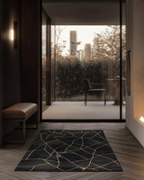 Earthbound Balance Rug – Minimalist Earth Tones, Soft & Durable | Nature - Inspired Rug by districtoasis