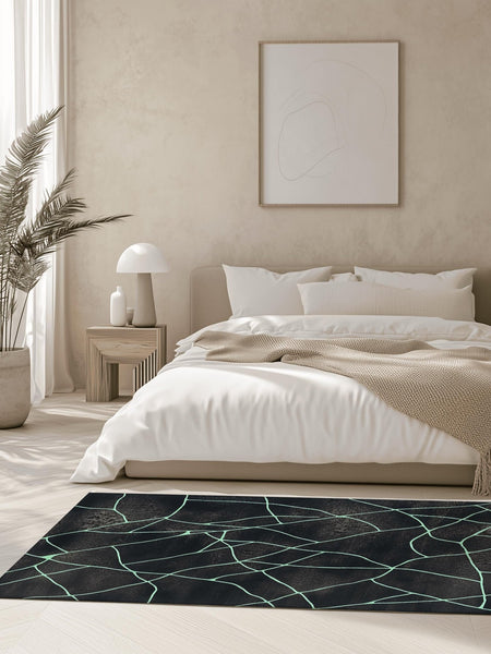 Earthbound Balance Rug – Minimalist Earth Tones, Soft & Durable | Nature - Inspired Rug by districtoasis
