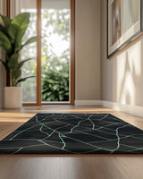 Earthbound Balance Rug – Minimalist Earth Tones, Soft & Durable | Nature - Inspired Rug by districtoasis