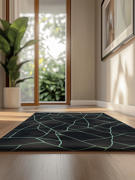 Earthbound Balance Rug – Minimalist Earth Tones, Soft & Durable | Nature - Inspired Rug by districtoasis