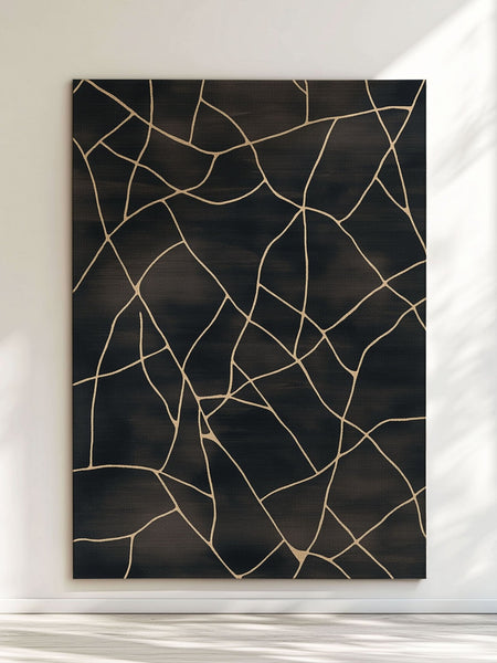 Earthbound Balance Rug – Minimalist Earth Tones, Soft & Durable | Nature - Inspired Rug by districtoasis