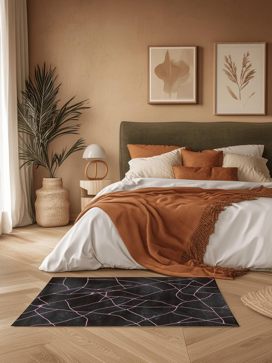 Earthbound Balance Rug – Minimalist Earth Tones, Soft & Durable | Nature - Inspired Rug by districtoasis
