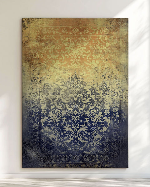 Eclipse of the Elements Rug – Bold Persian Elegance, Soft & Durable | Nature - Inspired Rug by districtoasis