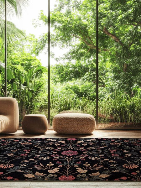 Enchanted Grove Rug | Nature - Inspired Rug by districtoasis