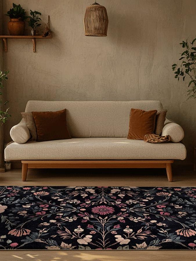 Enchanted Grove Rug | Nature - Inspired Rug by districtoasis