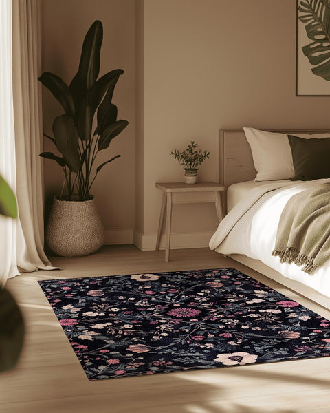 Enchanted Grove Rug – Seasonal Forest Elegance, Soft & Durable | Nature - Inspired Rug by districtoasis