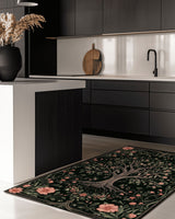 English Cottage Tree of Life Rug | Nature - Inspired Rug by districtoasis