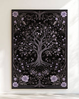 English Cottage Tree of Life Rug | Nature - Inspired Rug by districtoasis