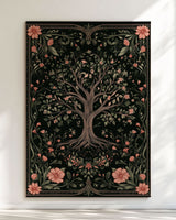 English Cottage Tree of Life Rug | Nature - Inspired Rug by districtoasis