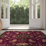 Exotic Canopy Rug | Nature - Inspired Rug by districtoasis