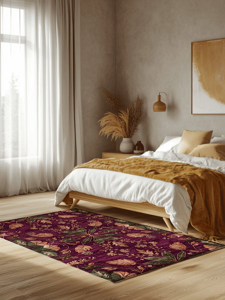 Exotic Canopy Rug | Nature - Inspired Rug by districtoasis