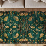 Exotic Canopy Rug | Nature - Inspired Rug by districtoasis