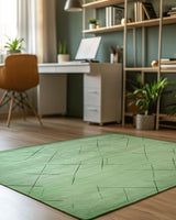 Faded Wilderness Scratch Rug | Nature - Inspired Rug by districtoasis