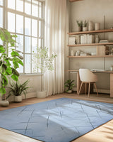 Faded Wilderness Scratch Rug | Nature - Inspired Rug by districtoasis