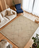 Faded Wilderness Scratch Rug | Nature - Inspired Rug by districtoasis