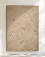 Faded Wilderness Scratch Rug | Nature - Inspired Rug by districtoasis
