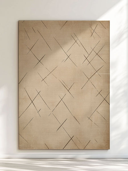 Faded Wilderness Scratch Rug | Nature - Inspired Rug by districtoasis