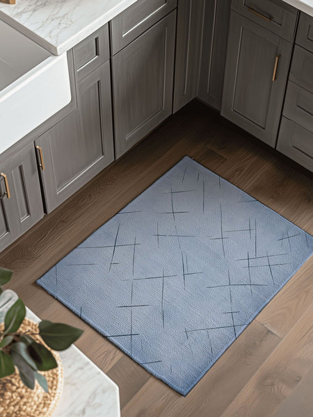 Faded Wilderness Scratch Rug | Nature - Inspired Rug by districtoasis
