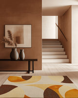 GeoChic Modern Boho Rug – Earth - Inspired, Stylish & Durable | Nature - Inspired Rug by districtoasis