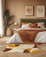 GeoChic Modern Boho Rug – Earth - Inspired, Stylish & Durable | Nature - Inspired Rug by districtoasis