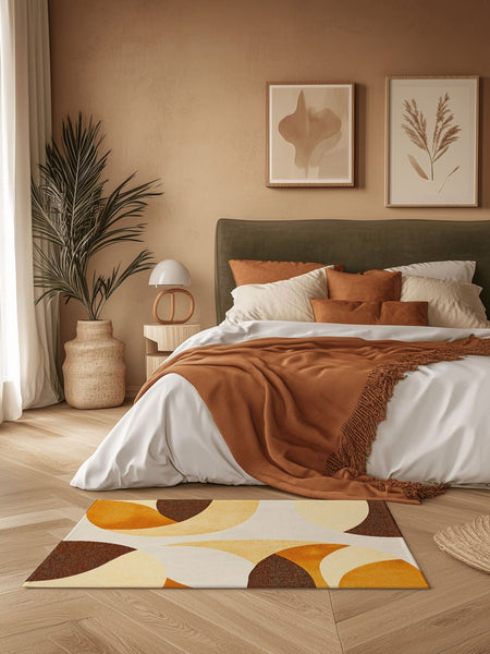 GeoChic Modern Boho Rug – Earth - Inspired, Stylish & Durable | Nature - Inspired Rug by districtoasis