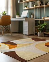 GeoChic Modern Boho Rug – Earth - Inspired, Stylish & Durable | Nature - Inspired Rug by districtoasis