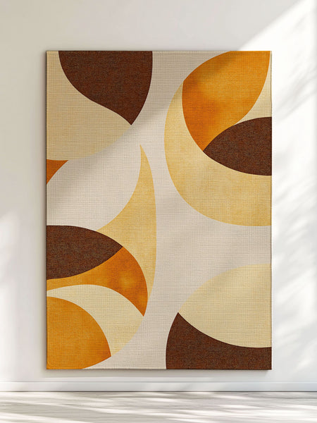 GeoChic Modern Boho Rug – Earth-Inspired, Stylish & Durable