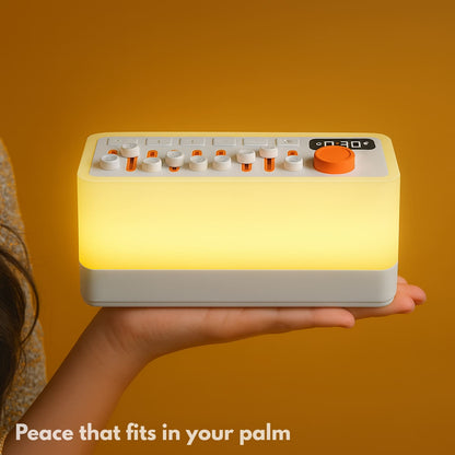 White Noise & Calm Light for Anxiety-Free Sleep – OasisDrift™