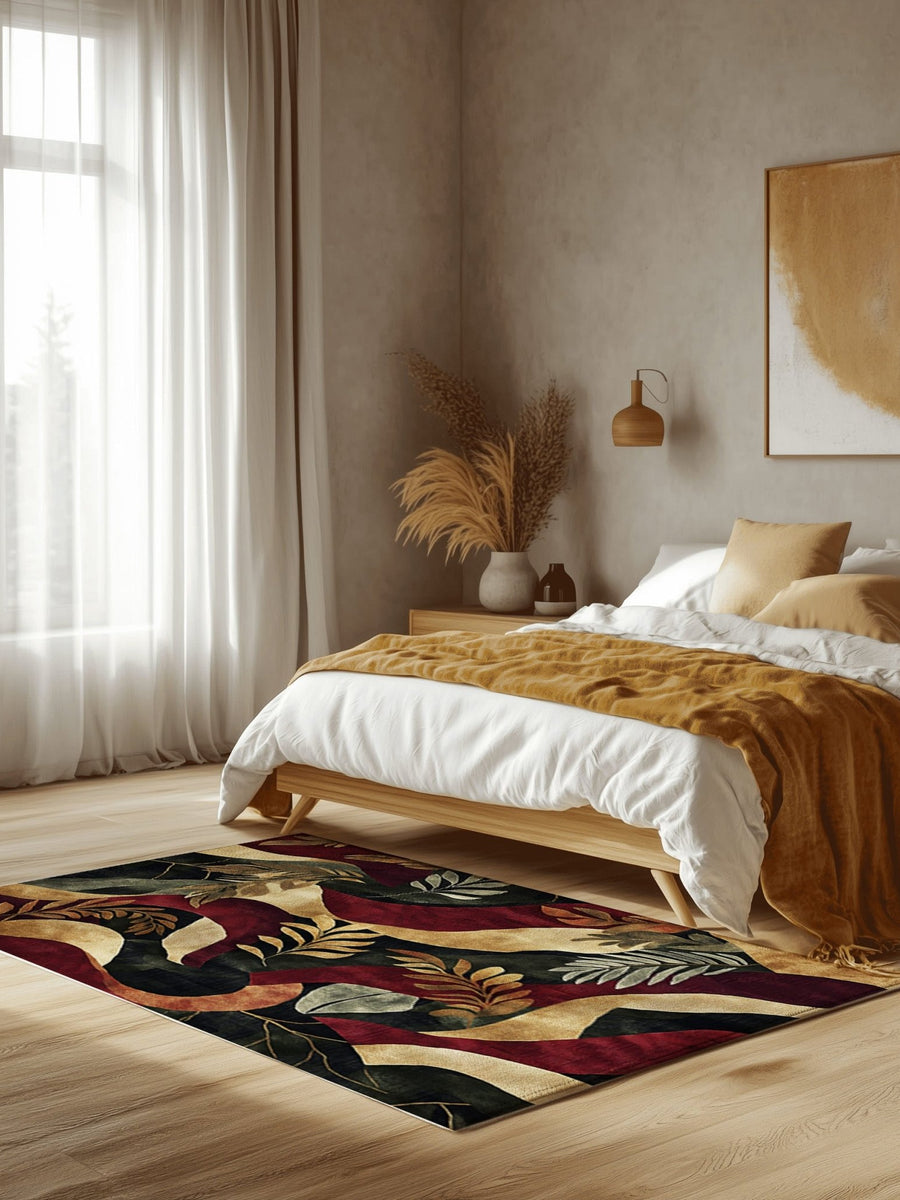 Jungle Harmony Rug | Nature - Inspired Rug by districtoasis