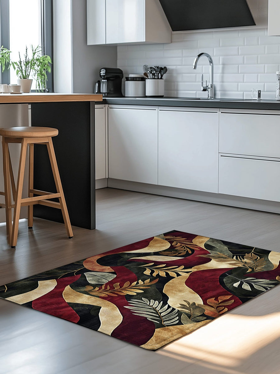 Jungle Harmony Rug | Nature - Inspired Rug by districtoasis