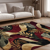 Jungle Harmony Rug - Nature - Inspired Elegance | Nature - Inspired Rug by districtoasis