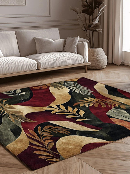 Jungle Harmony Rug - Nature - Inspired Elegance | Nature - Inspired Rug by districtoasis