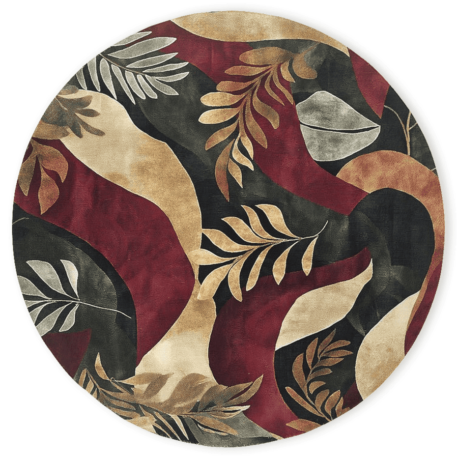 Jungle Harmony Rug – Philippine Jungle Design, Vibrant & Durable | Nature - Inspired Rug by districtoasis