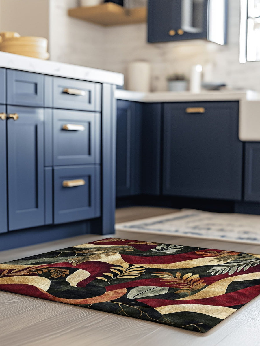 Jungle Harmony Rug – Philippine Jungle Design, Vibrant & Durable | Nature - Inspired Rug by districtoasis