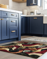 Jungle Harmony Rug – Philippine Jungle Design, Vibrant & Durable | Nature - Inspired Rug by districtoasis