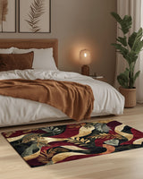 Jungle Harmony Rug – Philippine Jungle Design, Vibrant & Durable | Nature - Inspired Rug by districtoasis