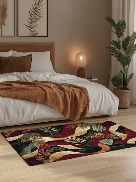 Jungle Harmony Rug – Philippine Jungle Design, Vibrant & Durable | Nature - Inspired Rug by districtoasis