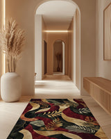 Jungle Harmony Rug – Philippine Jungle Design, Vibrant & Durable | Nature - Inspired Rug by districtoasis