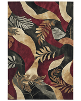 Jungle Harmony Rug – Philippine Jungle Design, Vibrant & Durable | Nature - Inspired Rug by districtoasis