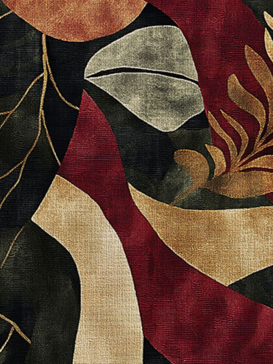 Jungle Harmony Rug – Philippine Jungle Design, Vibrant & Durable