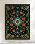 Kazakh Bloom Elegance Rug – Traditional Floral Design, Rich & Refined | Nature - Inspired Rug by districtoasis