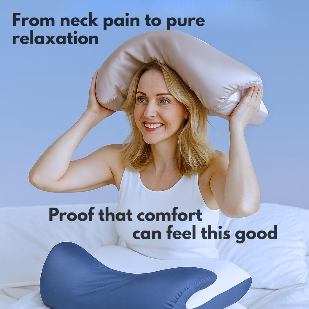 OasisWave™ – Contoured Neck, Shoulder & Head Pillow