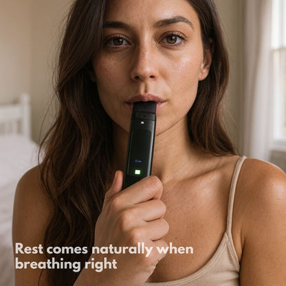 Breathing Trainer for Calm, Focus, and Better Sleep - OasisAir™