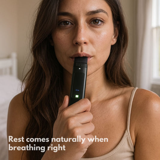 Breathing Trainer for Calm, Focus, and Better Sleep - OasisAir™
