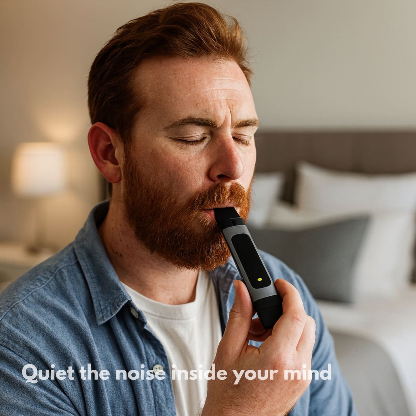 Breathing Trainer for Calm, Focus, and Better Sleep - OasisAir™