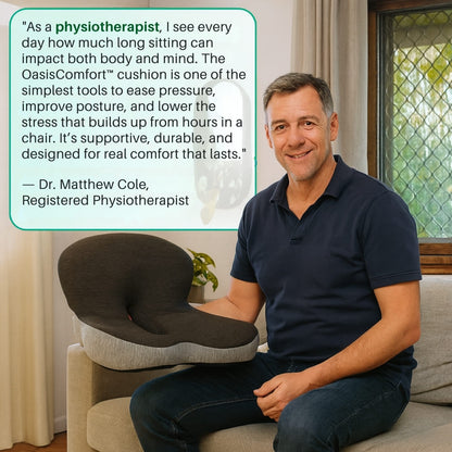 Cushion for Stress-Free Sitting Hours – OasisComfort™